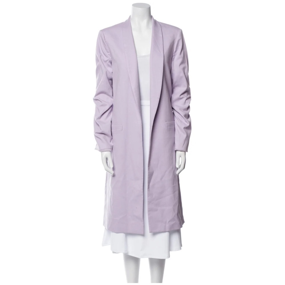 Alice + Olivia Light Purple Shawl Collar Blazer